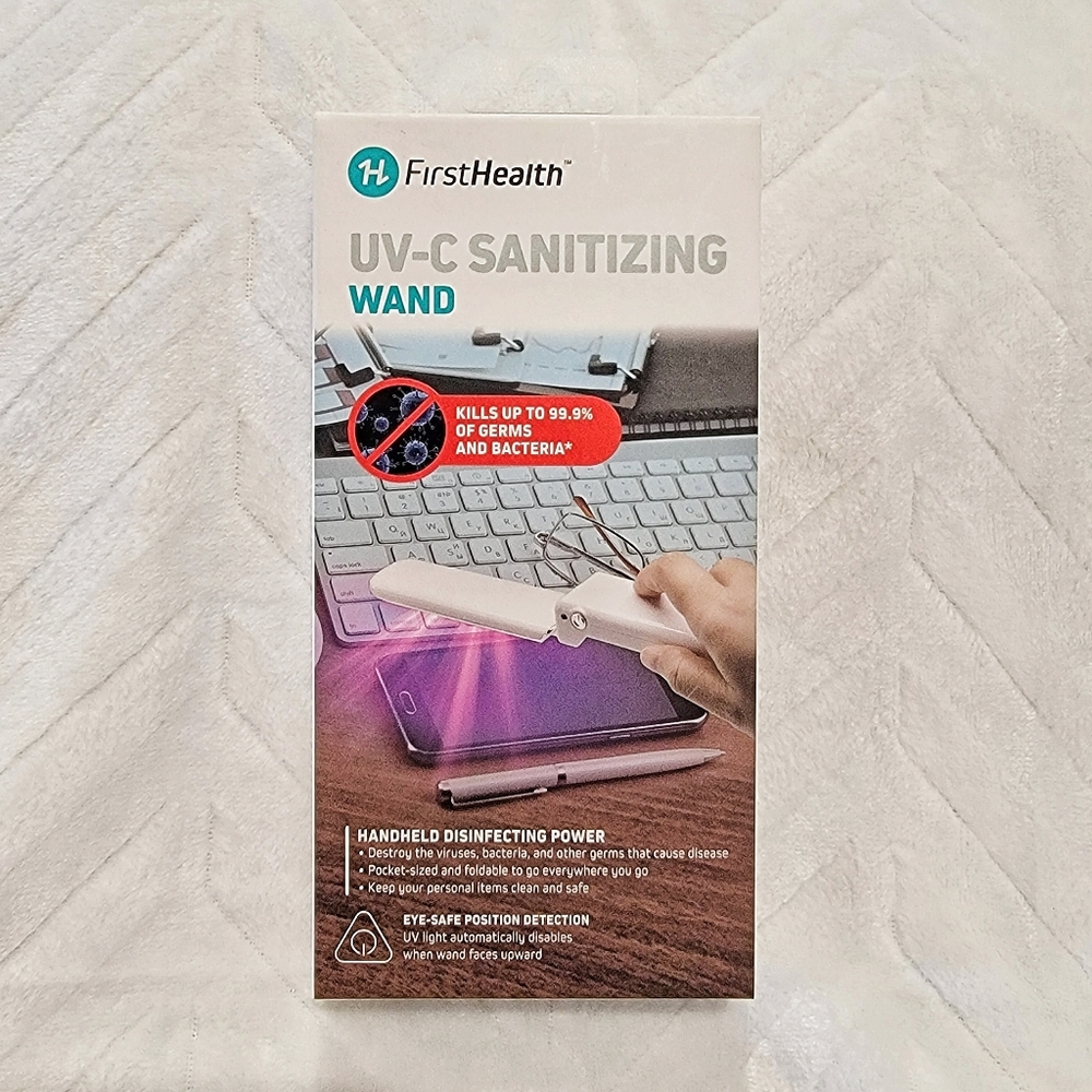 NWT UV-C Sanitizing Wand Portable Pocket size Travel